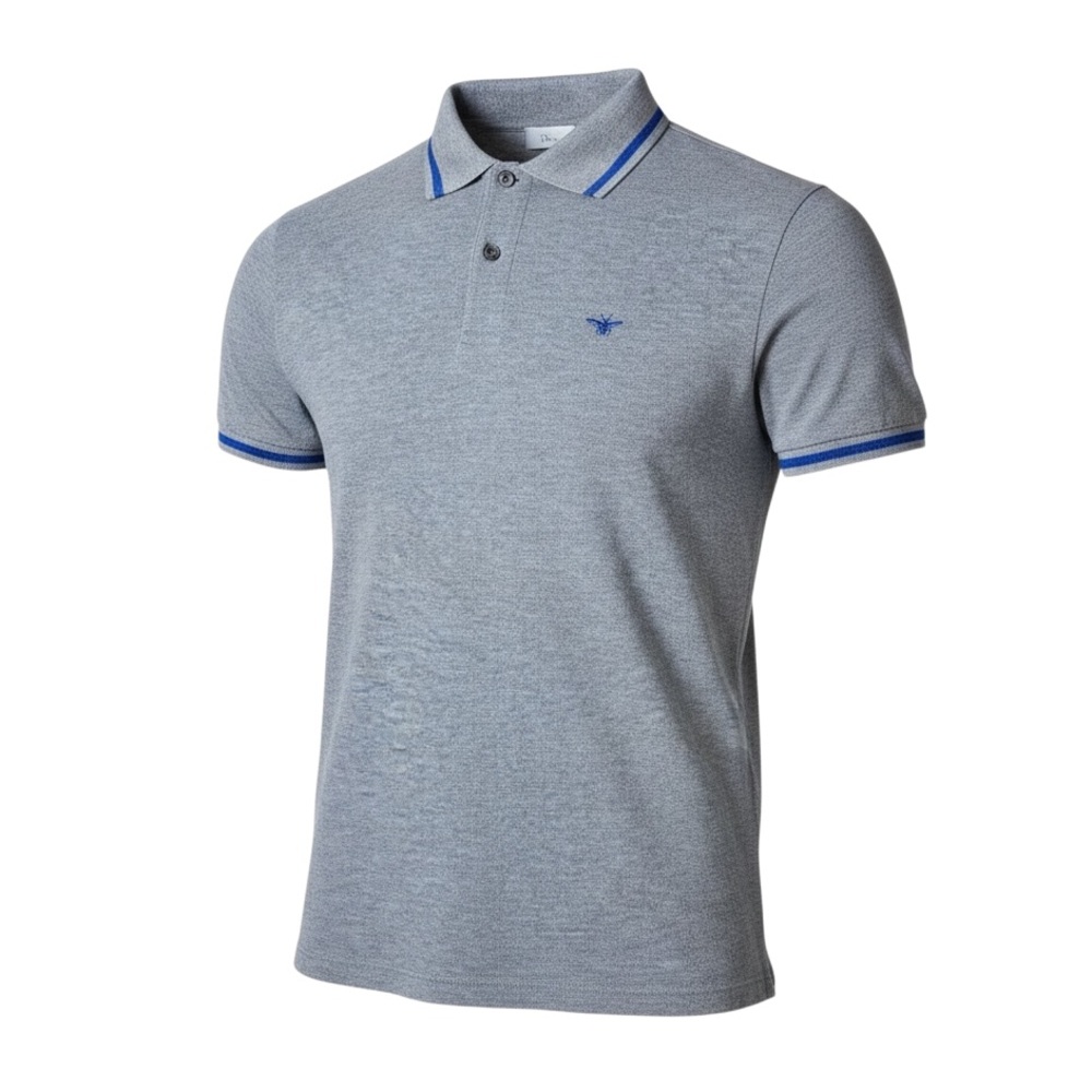 Dior Homme Bee Embroidery Polo Shirt size XXL